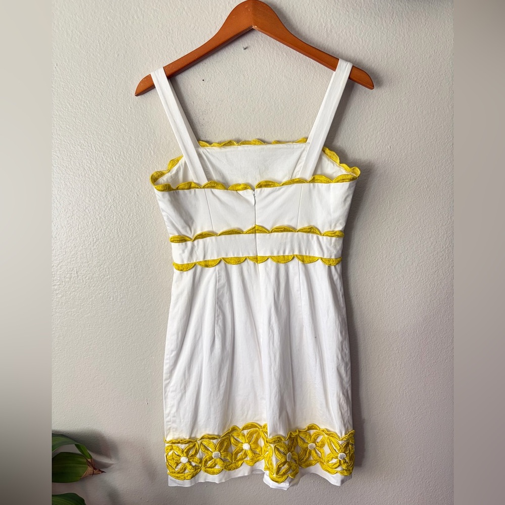 Y2K Vintage Original Milly of New York Mini Dress Embroidered Details Size 6 - Picture 2 of 11